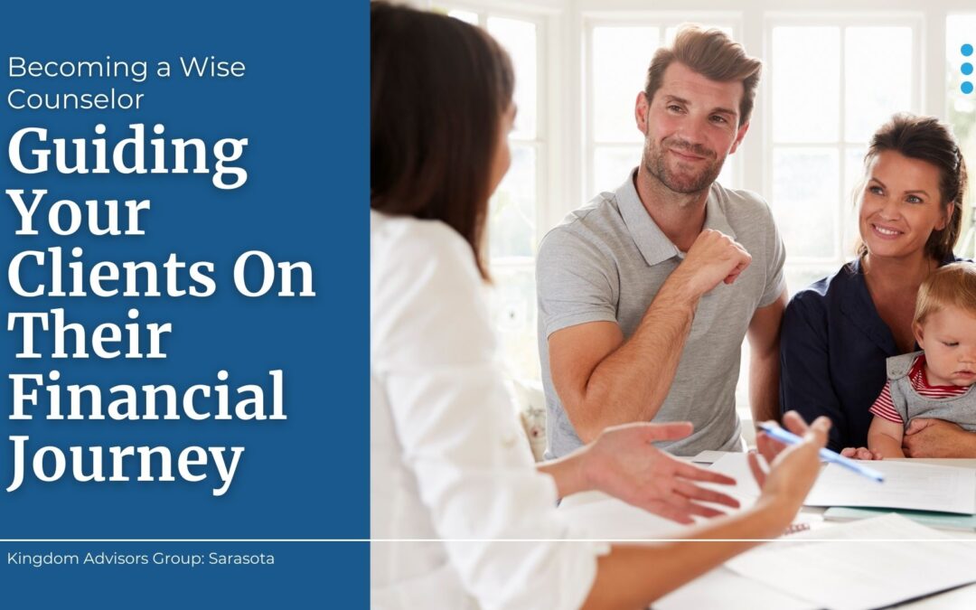 Financial advisors serve as a guide